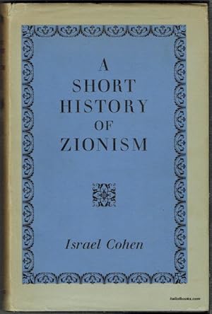 A Short History Of Zionism