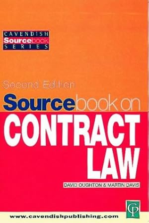 Bild des Verkufers fr Sourcebook on Contract Law 2/e zum Verkauf von WeBuyBooks