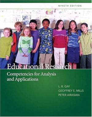 Imagen del vendedor de Educational Research: Competencies for Analysis and Applications a la venta por Reliant Bookstore