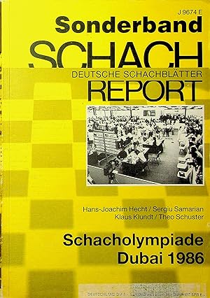Bild des Verk�ufers f�r Schacholympiade Dubai 1986 zum Verkauf von OFKE / �FKE
