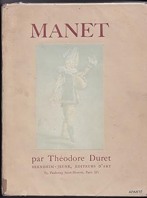 Imagen del vendedor de Histoire de Edouard Manet et de son oeuvre : avec un catalogue des peintures et des pastels. a la venta por Apart