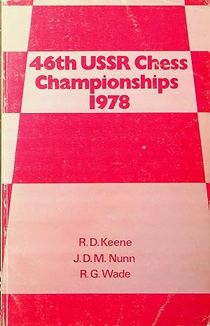 Seller image for 46th USSR Chess Championships 1978 for sale by OFKE / FKE