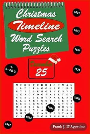 Bild des Verkufers fr Christmas Timeline Word Search Puzzles zum Verkauf von GreatBookPrices