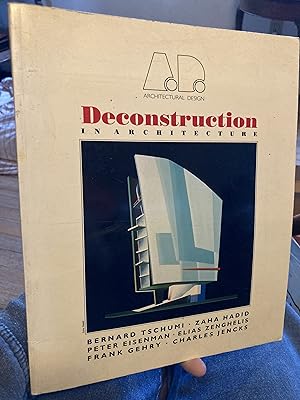 Seller image for Deconstruction in Architecture (Architectural Design Profile) for sale by A.C. Daniel's Collectable Books