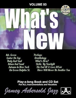 Seller image for Jamey Aebersold Jazz -- What's New, Vol 93 : Book & CD for sale by AHA-BUCH GmbH