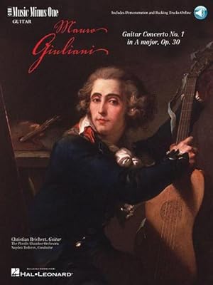 Imagen del vendedor de Giuliani - Guitar Concerto No. 1 in a Major, Op. 30 Book/Online Audio [With 2 CDs] a la venta por AHA-BUCH GmbH
