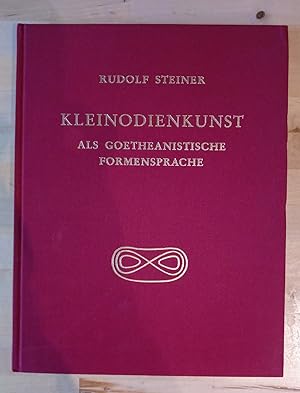 Imagen del vendedor de Kleinodienkunst als goetheanistische Formensprache. Bibl.-Nr. K 51. Die Entwrfe Rudolf Steiners und deren Ausfhrungen durch Bertha Meyer-Jacobs und andere Goldschmiede / a la venta por Antiquariat frANTHROPOSOPHIE Ruth Jger