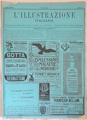 L'ILLUSTRAZIONE ITALIANA ANNO XXXV - N. 10 - 8 MARZO 1908,