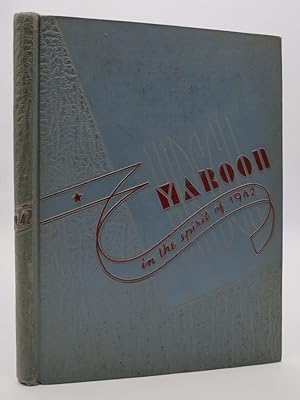 THE MAROON 1942 YEARBOOK, HIRSCH HIGH SCHOOL, CHICAGO, ILLINOIS