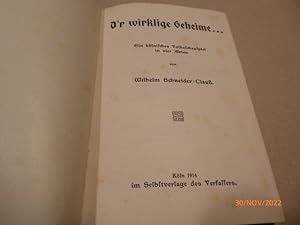 Sammelband mit vier kölnischen Volksschauspielen: D r wirklige Geheime. / De Eierkönegin. / Heimg...