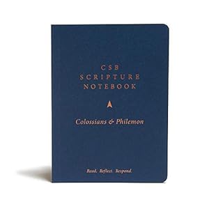 Seller image for CSB Scripture Notebook, Colossiansand Philemon: Read. Reflect. Resopnd. for sale by Reliant Bookstore