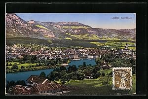 Bild des Verkufers fr Ansichtskarte Solothurn, Totalansicht zum Verkauf von Bartko-Reher