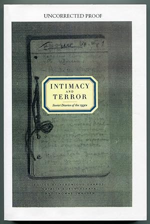 Imagen del vendedor de Intimacy and Terror: Soviet Diaries of the 1930s a la venta por Between the Covers-Rare Books, Inc. ABAA