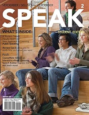 Seller image for SPEAK (with CourseMate with InfoTrac, 1 term (6 months) Printed Access Card) (New, Engaging Titles from 4LTR Press) for sale by Reliant Bookstore