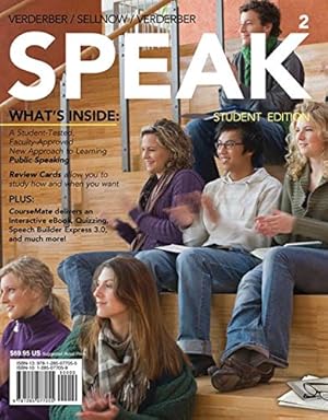 Image du vendeur pour SPEAK (with CourseMate with InfoTrac, 1 term (6 months) Printed Access Card) (New, Engaging Titles from 4LTR Press) mis en vente par Reliant Bookstore