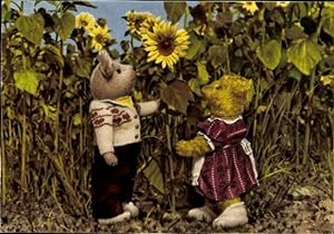 11 alte Ansichtskarte / Postkarte Teddy der Bär, diverse Ansichten
