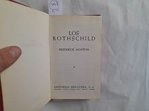 Immagine del venditore per Los Rothschild. venduto da Librera "Franz Kafka" Mxico.
