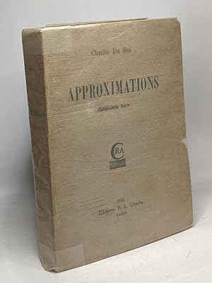 Imagen del vendedor de Approximations a la venta por crealivres