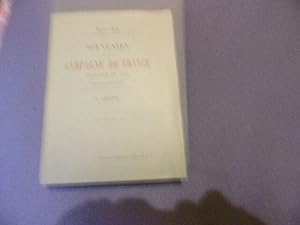 Image du vendeur pour Souvenirs de la campagne de France( manuscrit de 1814 ) mis en vente par arobase livres