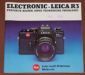 Electronic-Leica R3. Perfekte Bilder. Ohne technische Probleme