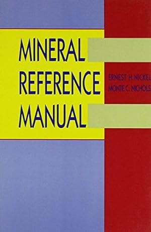 Bild des Verkufers fr The Mineral Reference Manual zum Verkauf von WeBuyBooks