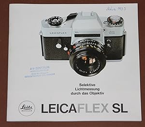 Leicaflex SL - Selektive Lichtmessung durch das Objektiv ( Werbeprospekt )