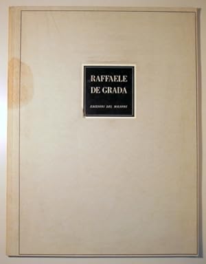 Immagine del venditore per 12 Opere di RAFFAELE DE GRADA - Milano 1958 - Ilustrado venduto da Llibres del Mirall