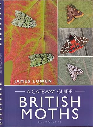 Seller image for BRITISH MOTHS: A FIELD GUIDE TO THE COMMON MOTHS OF BRITAIN AND IRELAND. By James Lowen. A Gateway Guide. for sale by Coch-y-Bonddu Books Ltd