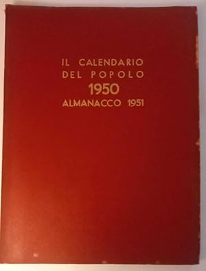 Il calendario de Popolo 1950 Almanacco 1951