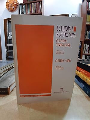 Image du vendeur pour CULTURA I TEMPS LLIURES CULTURA Y OCIO. mis en vente par LLIBRERIA KEPOS-CANUDA