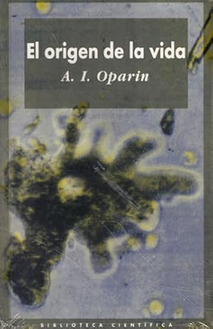 Imagen del vendedor de El origen de la vida a la venta por Librera Cajn Desastre