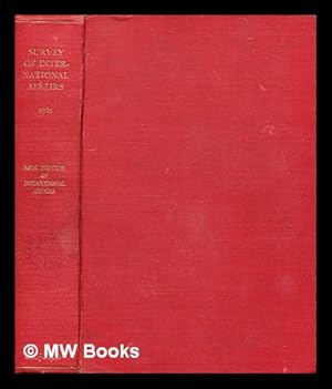 Imagen del vendedor de Survey of international affairs, 1961 / [edited] by D.C. Watt a la venta por MW Books