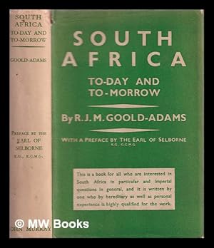 Seller image for South Africa To-day and To-morrow for sale by MW Books