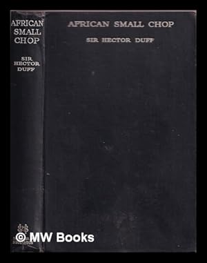 Seller image for African small chop for sale by MW Books