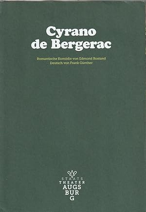 Bild des Verkufers fr Programmheft Edmond Rostand CYRANO DE BERGERAC Premiere 17. Juni 2021 Kunstrasen im martini-Park Spielzeit 2020 / 2021 Nr. 8 zum Verkauf von Programmhefte24 Schauspiel und Musiktheater der letzten 150 Jahre