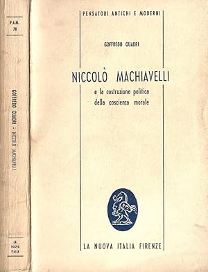 Imagen del vendedor de Niccol Machiavelli e la costruzione politica della coscienza morale a la venta por Biblioteca di Babele