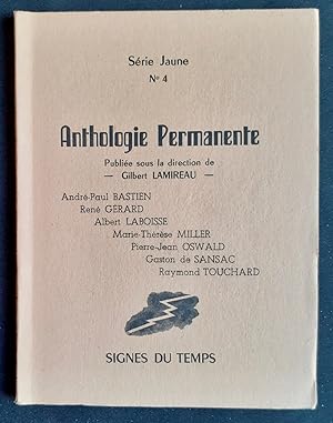 Anthologie permanente - Série jaune N°4 -