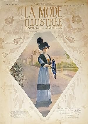 Bild des Verkufers fr Journal de la Famille - La Mode Illustre n. 27 - 1912 zum Verkauf von Chartaland