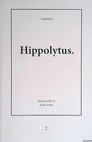 Bild des Verkufers fr Hippolytus zum Verkauf von Klondyke