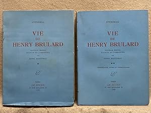 VIE DE HENRY BRULARD. Tomos I y II.