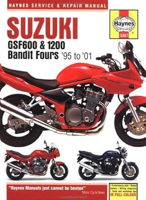 Bild des Verkufers fr Suzuki GSF600 and 1200 Bandit Fours Service and Repair Manual: 1995-2001 (Haynes Service & Repair Manuals) zum Verkauf von WeBuyBooks