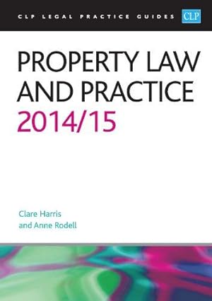 Bild des Verkufers fr Property Law & Practice (Clp Legal Practice Guides) zum Verkauf von WeBuyBooks
