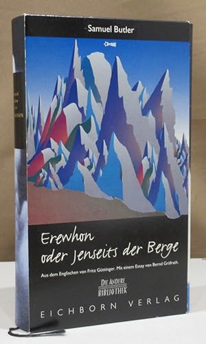 Bild des Verkufers fr Erewhon. Roman. bersetzung von Fritz Gttinger. zum Verkauf von Dieter Eckert