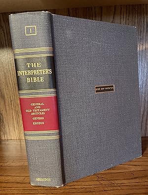 The Interpreter's Bible Volume 1 General Articles on the Bible, General Articles on the Old Testa...
