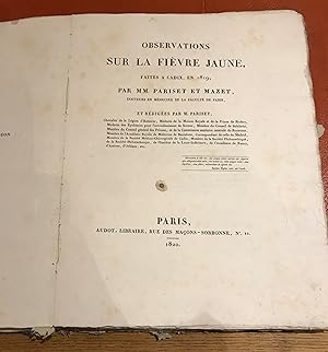 Observations sur la fièvre jaune