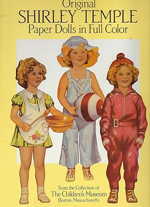 Image du vendeur pour Original Shirley Temple Paper Dolls in Full Color mis en vente par Peakirk Books, Heather Lawrence PBFA