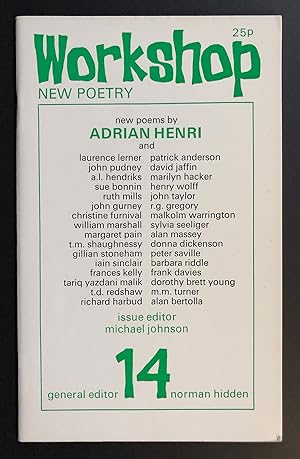 Seller image for Workshop : New Poetry 14 (1971) for sale by Philip Smith, Bookseller
