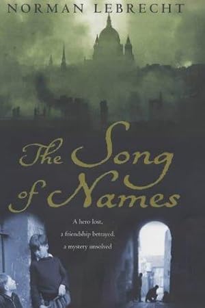 Imagen del vendedor de The Song of Names (AUTHOR SIGNED) a la venta por Grayshelf Books, ABAA, IOBA