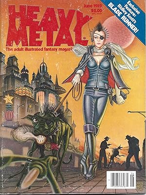 Seller image for Heavy Metal : The Adult Illustrated Fantasy Magazine June 1992 for sale by Warren Hahn