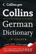 Bild des Verkufers fr Collins Gem German Dictionary (Collins Gem) zum Verkauf von WeBuyBooks